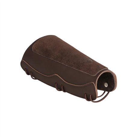 BEARPAW PRODUCTS Protection de bras pour tir à l'arc - Long - En cuir - Accessoire de sport à l'arc - Pour adultes et enfants -