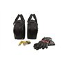 made4bikers Compatible avec Les modèles Harley-Davidson Road King, Road-, Street- & E-Glide Valise en Plastique: Poches intérieu