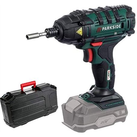 Parkside Visseuse à chocs sans fil PDSSA 20-Li A1 sans batterie ni chargeur (avec coffret)