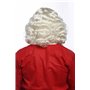 WIG ME UP - 46-A + B-ZA613 Perruque et Barbe Set Deluxe Père Noël Santa Claus Nikolaus Dieu Blond Blanc Clair