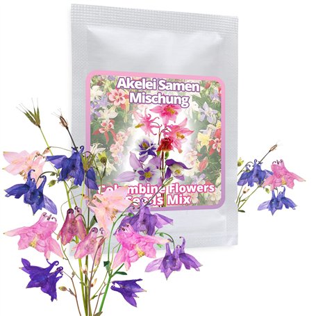 Mélange coloré d’ancolie env. 50 graines - pluriannuel/résistant à l’hiver