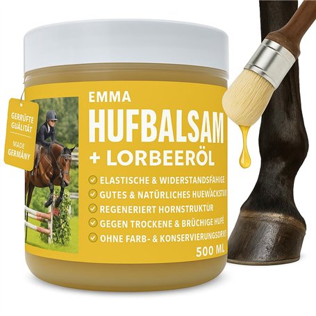 Baume pour Sabots avec Huile de Laurier Soin des Sabots Pommade Saine pour Sabots - Résistant aux Sabots - Graisse Contre Les Sa