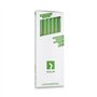 HALM pailles en verre 6x 30 cm de long pour Stanley Cup Quencher Tumbler & bouteilles jusqu'à 0,5 litre + brosse de nettoyage la