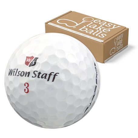 Easy Lakeballs 50 Wilson DX2 Soft BALLES DE Golf RÉCUPÉRATION/Lake Balls - QUALITÉ AAA/AA (A/B Grade) - dans Sac en Filet