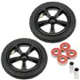 Lot de 2 funtomia Big Wheel 200 mm Scooter Air pneumatique – Set avec roulements à bille + Spacer Mach1 – Rouleaux de rechange