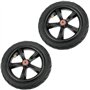 Lot de 2 funtomia Big Wheel 200 mm Scooter Air pneumatique – Set avec roulements à bille + Spacer Mach1 – Rouleaux de rechange