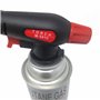 Starlet24® Brûleur à souder (+ 2 cartouches de gaz) Chalumeau à gaz Bunsen Camping Allumegaz Lampe à souder avec allumage piézoé