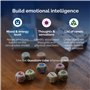 metaFox Cubes de coaching pour l'intelligence émotionnelle – 9 cubes avec des questions de coaching pour l'émotion, le développe