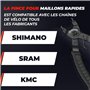 KMC | Pince Attache Rapide Chaine Vélo 5-12