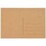 Heite Lot de 75 cartes postales vierges marron - Format A6 - Pour bricolage créatif - Cartes postales personnalisées - Carton kr