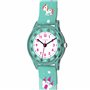 Cander Berlin MNA 4030 J Montre d'apprentissage analogique pour enfant 3 ATM Étanche 3 ATM Motif licorne, bracelet