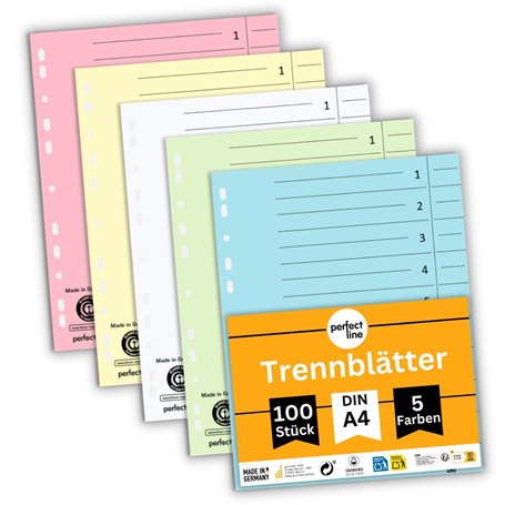 perfect line - 100 intercalaires