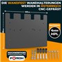 Wandfest® Worx Support mural pour 4 batteries et chargeurs Worx - Fabriqué en Autriche - Pour 4 batteries - Maintenant plus d'or