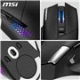 MSI VERSA PRO WIRELESS + MOUSE DOCK PRO Souris gaming - Station d'accueil, capteur optique 26000 DPI, balayage 1000 Hz, pour dro