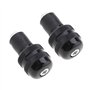 YINETTECH 1 Paire d'embouts de Poignée Bouchons Coulissants pour Guidon de Moto 7/8 Pouces 22mm Anti-Vibration en Alliage d'alum