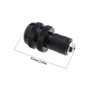 YINETTECH 1 Paire d'embouts de Poignée Bouchons Coulissants pour Guidon de Moto 7/8 Pouces 22mm Anti-Vibration en Alliage d'alum