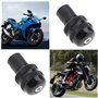 YINETTECH 1 Paire d'embouts de Poignée Bouchons Coulissants pour Guidon de Moto 7/8 Pouces 22mm Anti-Vibration en Alliage d'alum