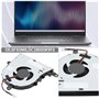 YINETTECH 1 ventilateur de refroidissement de processeur de rechange pour 0FX0M0 0NPFW6 compatible avec Dell Inspiron 5570 5575