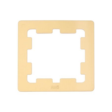 YINETTECH Cadre de Contact en Cuivre pour Processeur AM5 Boucle Fixe pour Processeur Compatible avec AMD 7950X 7700X 7900X Et 76