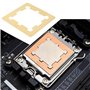 YINETTECH Cadre de Contact en Cuivre pour Processeur AM5 Boucle Fixe pour Processeur Compatible avec AMD 7950X 7700X 7900X Et 76