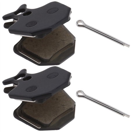 VGOL 2 Paires de Plaquettes de Frein à Disque en Résine Semi-Métallique Compatible avec Formula ORO K18 K24 Puro Bianco Épaisseu