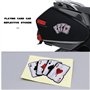VGOL 2pcs Autocollant de Voiture Poker A Cartes à Jouer Décoration Auto-Adhésif de Voiture Accessoires pour Voiture Bagages Pare