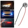 VGOL Lot de 4 Douilles d'ampoule LED 1156 BA15S - Adaptateur de Support de Lampe - Connecteur de câblage pré-câblé pour Voiture,
