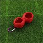 VGOL 2pcs Porte-Balle de Golf avec Boucle à Clip de Suspension Pochette en Silicone Souple pour Balle de Golf Portable Étui de P