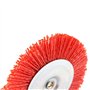 Lobamop Lot de 4 brosses abrasives en nylon pour perceuse avec tige 1/4"