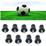 Gokelomg Lot de 12 crampons de rechange pour chaussures de football 13 mm avec filetage de 5 mm