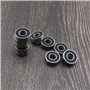 eMagTech 20pcs Double Joint en Caoutchouc Roulements à Billes à Gorge Profonde 698-2RS 8x19x6mm en Acier au Carbone pour Moteur