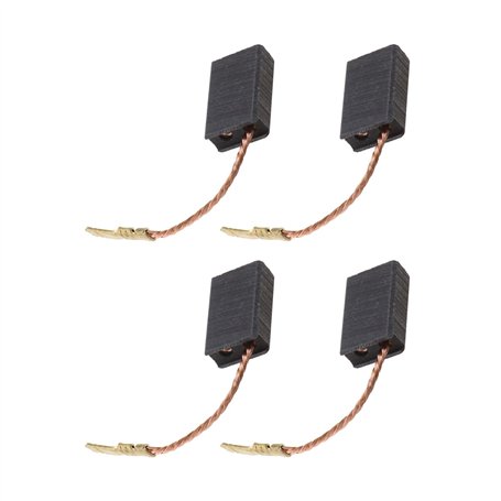 ECSiNG 2 Paires Balais de Charbon 5x10x16mm à Arrêt Automatique Pièce de Rechange Compatible avec Kress 1050 FME-P/1050 FME/800