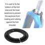ECSiNG 1 Ensemble d'adaptateurs de Fourche Avant de vélo - Bague de Direction Conique - Tube de Direction - Fourche Avant Ouvert
