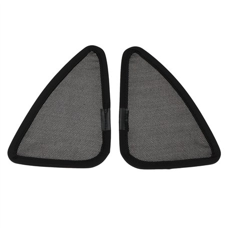 LT Easiyl Lot de 2 Pare Soleil Triangulaires pour Fenêtre Arrière de Voiture 160 X 230 mm Pièce de Rechange pour Pare-Soleil Com
