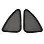 LT Easiyl Lot de 2 Pare Soleil Triangulaires pour Fenêtre Arrière de Voiture 160 X 230 mm Pièce de Rechange pour Pare-Soleil Com