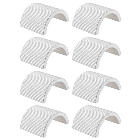 LT Easiyl Lot de 8 cales de guidon de moto en alliage d'aluminium de 25 mm à 22 mm Argenté