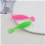 Briny River Lot de 50 Leurres de Pêche en Plastique Souples en Forme de Ver pour Poissons d'eau Douce Et d'eau de Mer 3,5 Cm