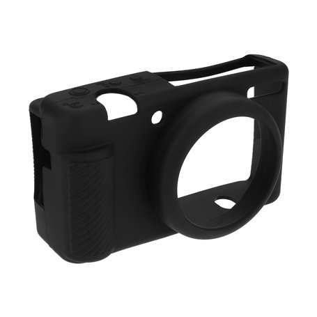 Briny River Étui de protection en silicone souple pour appareil photo Sony ZV1F ZV-1F ZV-1 II Noir