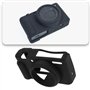 Briny River Étui de protection en silicone souple pour appareil photo Sony ZV1F ZV-1F ZV-1 II Noir