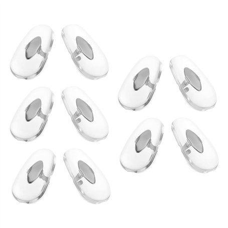 Briny River Lot de 5 paires de plaquettes de nez compatibles avec Ray-Ban RB3025 RB3016 RB3030 RB3447 RB3362 RB3183 RB8305