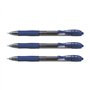 PILOT Lot de 3 Stylos Roller encre Gel G2 10 Pointe Large 1 mm Bleu
