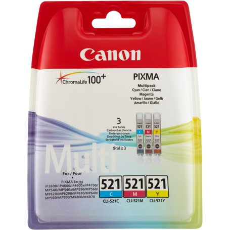 Canon Pack CLI 521 Ancienne Version (obsolete)