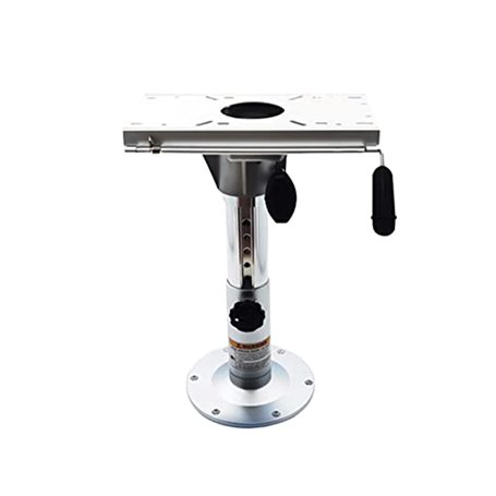 hzexun Pied de Siège Pilote Ajustable Socle de Siège de Bateau