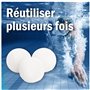 AQUAVERITY Balles de Nettoyage pour Spa – Absorbeurs d'écume flottants efficaces pour Spa et piscines – Facile à Utiliser, réuti