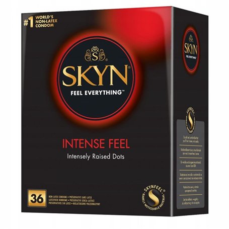 Mates Skyn Intense Feel Lot de 36 préservatifs sans latex