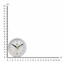 Braun Réveil analogique Classique avec Fonction Snooze et lumière, Mouvement à Quartz Silencieux, bip de l’Alarme en Crescendo,