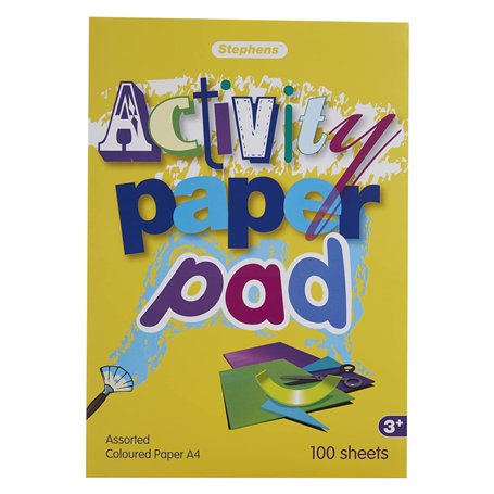 Bloc d'activités A4 Stephens 100 feuilles
