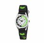 Tikkers Garçons Analogique Quartz Montre avec Bracelet en Tissu TK0154