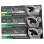 Dabur Herbal Activated Lot de 3 pâtes à dents au charbon actif 100 ml – Produits de soin ayurvédiques