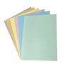 DJP Lot de 120 feuilles de papier pastel A4 80 g/m² pour imprimante photocopieuse 6 nuances